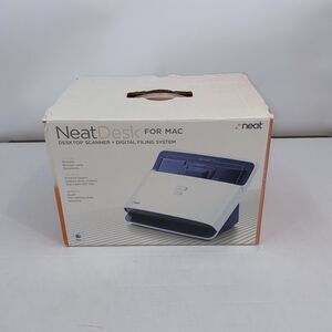 Neat Desk ND-1000 Desktop Scanner Digital Filing Mac Receipts Cards